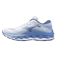 Mizuno Wave Sky 7 [J1GD230274] 女 慢跑鞋 運動 路跑 馬拉松 一般型 透氣 緩震 白藍