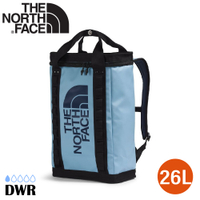 【The North Face 26L EXPLORE FUSEBOX 後背包《淺藍》】3KYF/雙肩背包/電腦包/休閒背包