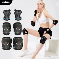 Đệm đầu gối trượt băng dành cho người lớn, Kufun, Bộ 6 miếng