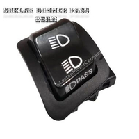 Tombol Saklar Pass Beam Dim Pas Beam Honda Vario LED 110 125 150 2 PiN 2 PIN MERAH