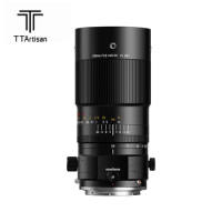 TTArtisan Tilt-Shift 100mm F2.8 Macro 2X MF Full Frame Lens for Camera Photography Sony E Fujifilm X Nikon Z Canon RF Mount