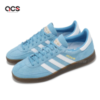 adidas 休閒鞋 Handball Spezial 男鞋 藍 白 復古 麂皮 低筒 愛迪達 BD7632