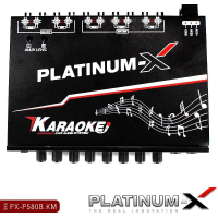 PLATINUM-X ปรีคาราโอเกะ ปรีแอมป์ ปรีไมค์ คาราโอเกะ บลูทูธ PTX-680BT/PX-P580B.KM สีดำ/PX-P595BT.2KM
