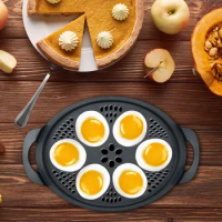 Multi-grid Egg Cooker Compact Egg Cooker Multifunctional Egg Cooking Pot Mold Set for Tm5 Tm6 Kitchen Cooking 6 Grids Design