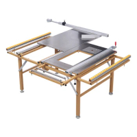 Multifunctional Table Sets Woodworking Saw Folding Electric Panel Saw Woodworking Sliding Table Saw Set