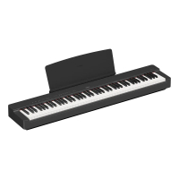 【非凡樂器】YAMAHA 可攜式數位鋼琴 P-225 白 黑 (二選一) 單琴 /新品上市/ 公司貨保固#黑-黑