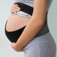 Pregnancy Belly Band Breathable Belly Support Brace Pregnancy Support Belt Lightweight Abdominal Bin