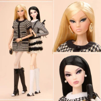 Limited Collection 2 Dolls Gift Set Original 1/6 Cool Girl MIZI Dolls CoverGirl Gina &amp; Gloria Beautiful Fashion Doll