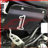 For YAMAHA XSR155 XSR-155 XSR 155 2019 2020 2021 Motorcycle Accessories Cafe Racer PLAT BODY SAMPING SIDE NO. Number PLATE BLACK