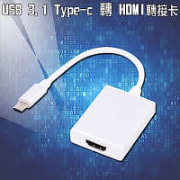 鋁合金 Type-c(公)轉 HDMI (母)轉接卡