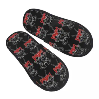 Metalcore Shore Lorna House Slippers Women Comfy Memory Foam Music Heavymetal Slip On Hotel Slipper Shoes