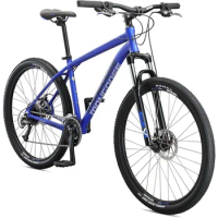9 Speeds Road Bike Adult Mountain Bike 27.5-inch Wheels Mens Aluminum Small Frame Bicycle for Men Blue Cycling Freight Free