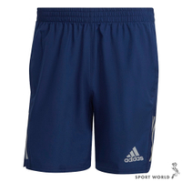 【下殺】Adidas 短褲 男裝 排汗 網布內襯 反光 藍【運動世界】HM8443