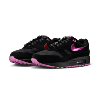 【NIKE 耐吉】Nike Air Max 1 Premium 黑粉 情人節 亮眼 運動鞋 休閒鞋 男鞋 HV2302-001