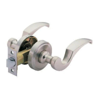 【加安牌】水平把手 LYK603 + 輔助鎖 D261 鋁 硫化銅門 防盜紗門 大門(60 mm、扁平鎖匙、銀色)