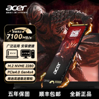 【台灣公司保固】宏碁(Acer)N3500/N7000 1T 2T PCIe 4.0 3.0 M.2 NVME 固態硬盤