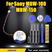 2024 New 3.7V 200mAh PD2430 Replacement Li-ion Polymer Battery For Sony MBW-100 MBW-150 Bluetooth Watch Accumulator