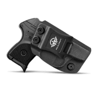 POLE.CRAFT Ruger LCP 380 Holster IWB Dermatoglyph Kydex For Ruger LCP 380 Without Attachments Such as Light/Laser