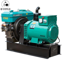 奢菲雅 免稅 免運 常柴常州單缸柴油發電機  組10/15kw/20/24/30千瓦三相380v單相220v