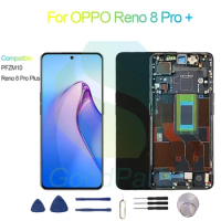 For OPPO Reno 8 Pro + Screen Display Replacement 2400*1080 PFZM10,Reno 8 Pro Plus LCD Touch Digitizer Assembly