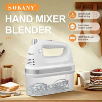 SOKANY6631 Electric Eggbeater with Box Home Baking Fully Automatic Handheld Mixer