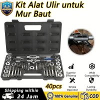 Tap and Die Set 40 Pcs Metric - Peralatan Threading Karbida Tungsten untuk Reparasi Presisi