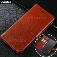 Skinlee For Vivo IQOO 12 Pro Flip Case Luxury Wallet Leather Card Pocket Cover For VIVO iQOO 11 Pro Back Coque
