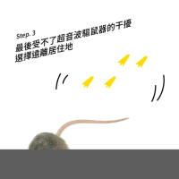 【Digimax】鼠蚊清 雙效型超音波驅鼠器 UP-11G(LED自動感光防蚊燈 有效範圍約30坪)