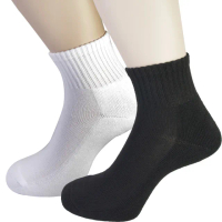 毛巾厚底中筒運動襪/學生襪(超值6雙)