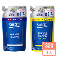 日本 花王 SUCCESS洗髮精補充包-新版 320ml