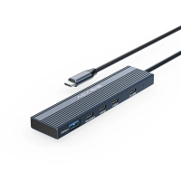 Acasis 5-in-1 USB-C Docking Station with 85W Charging, 10Gbps Data & 4K@60Hz Video Output - Compatib