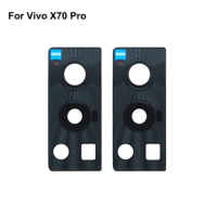 2PCS High quality For Vivo X70 Pro Back Rear Camera Glass Lens test good For Vivo X 70 Pro Replacement Parts