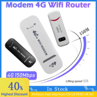 4G LTE Wireless Router 150Mbps Modem Stick WiFi Adapter USB Dongle Modem Stick Mobile Broadband Sim Card For PC Notebooks