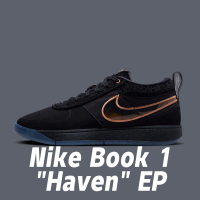 【NIKE 耐吉】籃球鞋 Nike Book 1 Haven EP 黑金 仿獸毛 男鞋 FJ4250-001