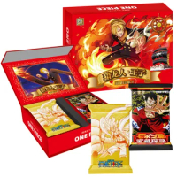 Original One Piece Cards For Children Anime Characters Zoro Sanji Luffy Robin Rare Trading Cards Booster Box Collector Gifts