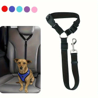 1Pc Dog Car Seat Belt Pet Car Tie-Down Safety Rope Dog Seat Belt Dog Seat Belt Buckle Dog Car Seat B