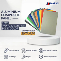MB Marks OL ACP 4 mm PVDF 0,30 1220 x 2440 mm - Solid - BLACK