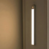 【AFAMIC 艾法】USB充電磁吸式無線超薄LED感應燈12CM(感應燈 夜燈 LED 磁吸式 桌燈)