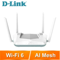 D-Link 友訊 R32 AX3200 EAGLE PRO AI Mesh Wi-Fi 6 智慧雙頻無線路由器分享器