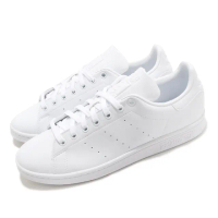 【adidas 愛迪達】休閒鞋 Stan Smith 低筒 男鞋 女鞋 愛迪達 三葉草 皮革 老人頭 史密斯 白(FX5500)