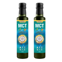 【CoCoCare】中鏈MCT油 純Super C8/250ml 兩入組-柑橘風味(源自椰子油/原裝進口)