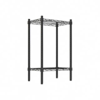 【dayneeds 日需百備】輕型 45x30x75公分 烤漆二層架 兩色可選(鐵力士架/收納層架/鞋架/展示架)