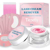Tiepetly Eyelash Extension Remover 10g Dissolves Powerful Lash Glue Remover Low Irritation for Profe