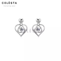 Her Jewellery Berlian Moissanite Aimer Earring [GRA CERTIFICATE MOISSANITE DIAMOND] - Anting 0.3ct M