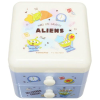 【震撼精品百貨】玩具總動員_Toy Story~日本Disney 玩具總動員 三眼怪雙層掀蓋抽屜盒-可愛日常*15936
