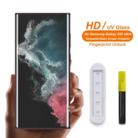 UV Tempered Glass For ViVO X100 X90 X60 X80 X70 Pro Plus Full adhesive for curved surfaces For IQOO 8 9 10 11Pro Tempering glass