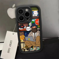 Sarung Lembut Silikon, Reka Bentuk Kartun Lucu, Sesuai untuk iPhone 15, 11, 12, 13, 14, SE (2020), 7