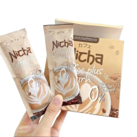 ( แบ่งขายแบบ 5ซอง ) Nicha Coffee Plus กาแฟมอสเจีย