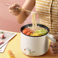 Small Electric Hot Pot Barbecue Dish Food Dishes Chinese Hot Pot Double Noodle Soup Bowl Non-stick Fondue Chinoise Cookware