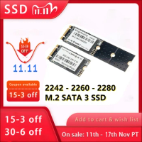 Promo Kingchuxing SSD M2 Sata M.2 NGFF Solid State Drive 1TB 512GB 256GB 2242 2260 2280 Hard Drive Disk for Laptops Notebook SSD